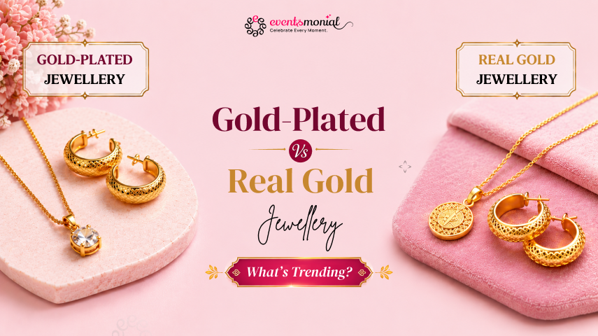 Gold-Plated vs Real Gold Jewellery – What’s Trending?