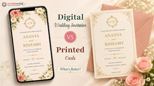 Digital Wedding Invitations vs Printed Cards – What’s Better?