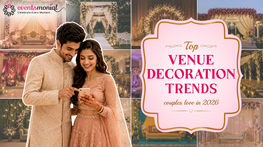 Top Venue Decoration Trends Couples Love in 2026
