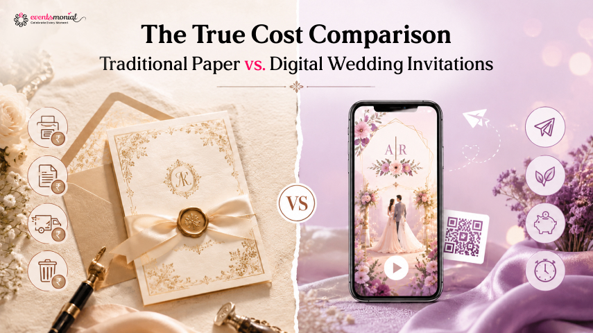 The True Cost Comparison: Traditional Paper vs. Digital Wedding Invitations