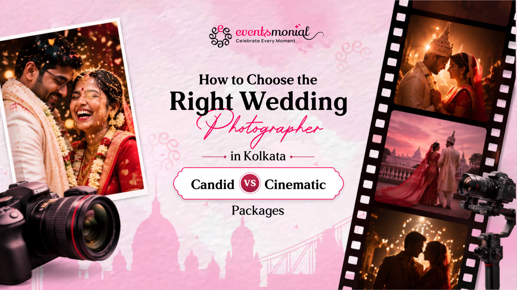 How to Choose the Right Wedding Photographer in Kolkata: Candid vs. Cinematic