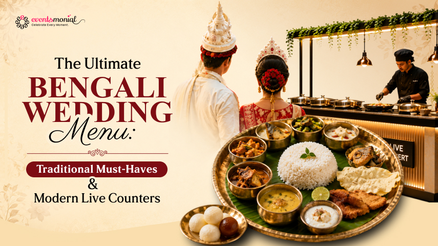 The Ultimate Bengali Wedding Menu: Traditional Must-Haves and Modern Live Counters